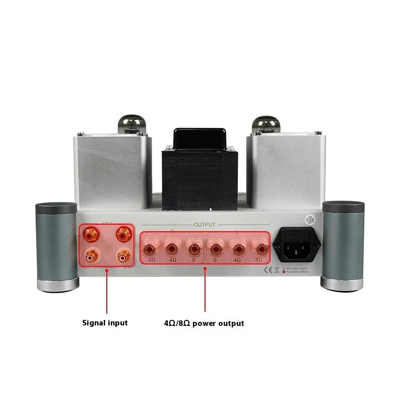 BRZHIFI A20 EL34 Single-ended Class A Tube Amplifier Tube Pure Tube Power Amplifier Lunmei 300B