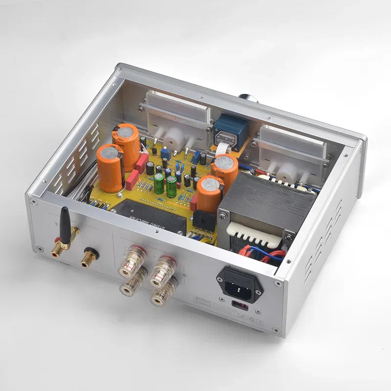 BRZHIFI Sanyo Thick Film STK443 Bluetooth 5.0 Retro HIFI Fever Dual Head Amplifier