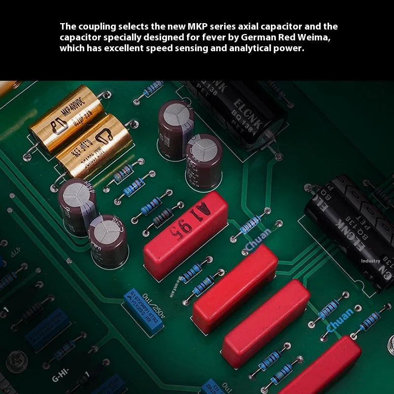 BRZHIFI Hifi Fever Tube Preamplifier Tube True Balanced Output and Tianmao Classic SRPP Circuit