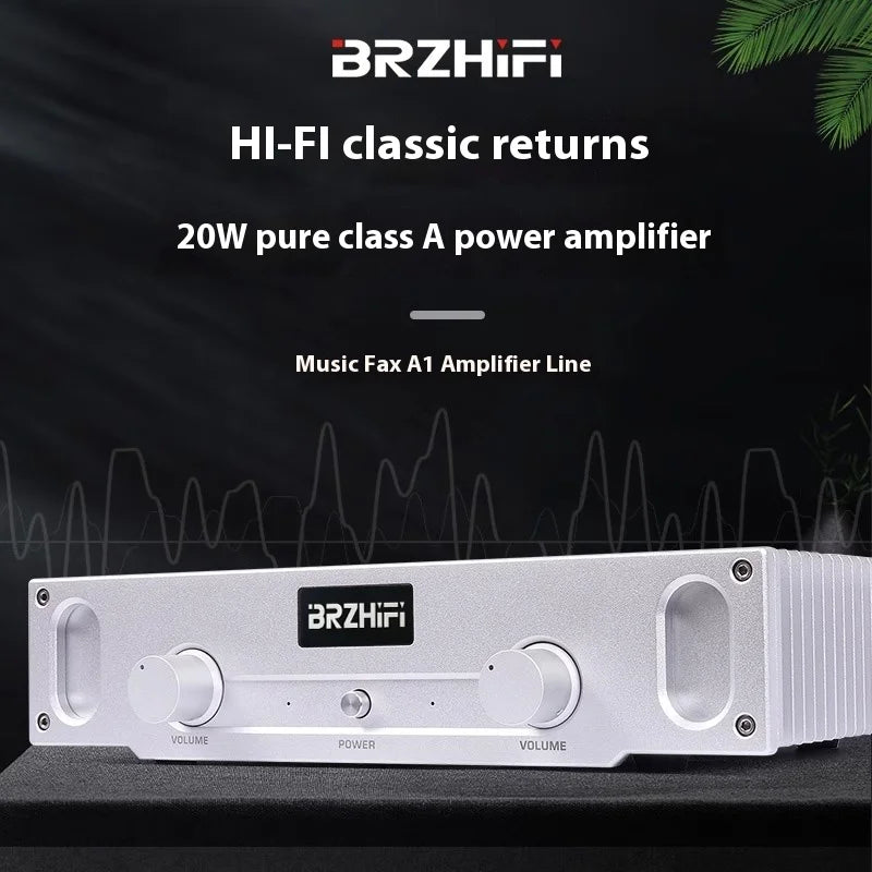 BRZHIFI Replica Musical Fidelity A1 Line 20W Pure Class A Power Amplifier Home Hifi Fever-grade Power Amplifier
