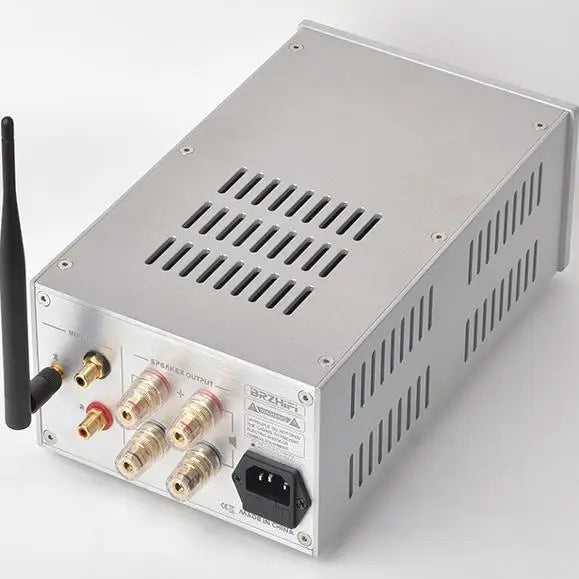 BRZHIFI Super LM3886 Japanese Thick Film JVC 8007 Bluetooth 5.0 HIFI Fever Dual Head 100W High Power Retro Amplifier
