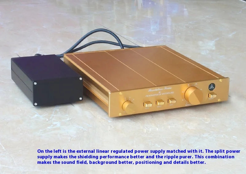 BRZHIFI Replica Swiss FM155 HIFI Fever Monitor Preamplifier