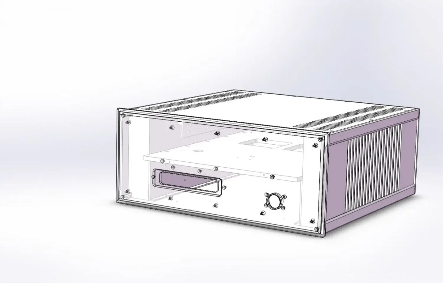BRZHIFI Replica FM711MK2 Line Pure Post-stage Limited Edition 280W High-power Fever Hifi Amplifier Home