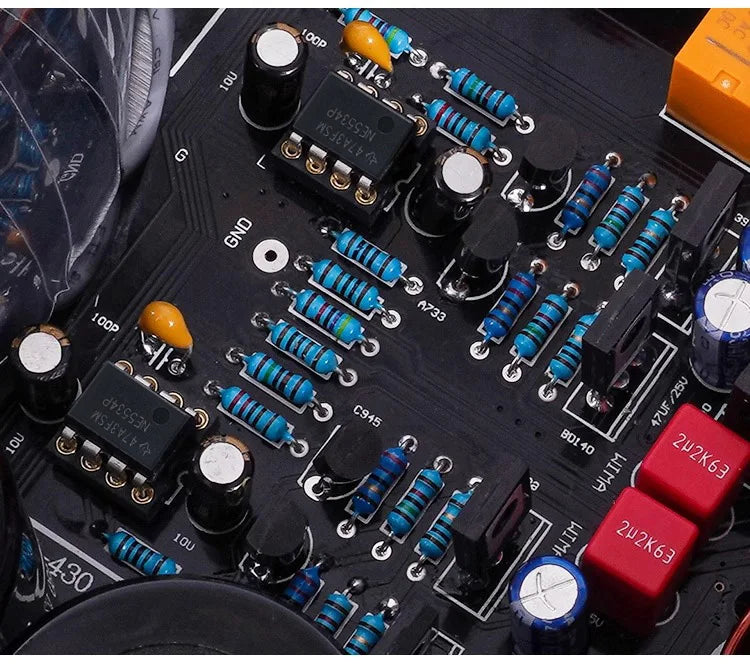 BRZHIFI Replica Accuphase C-3850 Power Amplifier Preamplifier Combiner Home Use High Power Amplifier 180W Bluetooth 5.3