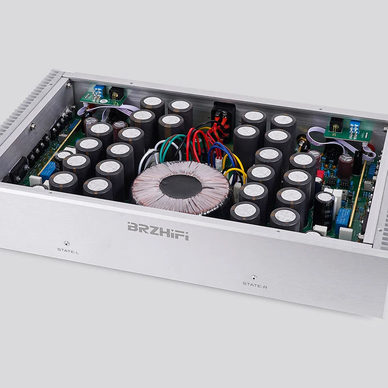BRZHIFI Replica Burmester933 Amplifier Circuit 150W*2 Class A and B Fever Pure Post-stage Amplifier Complete Machine