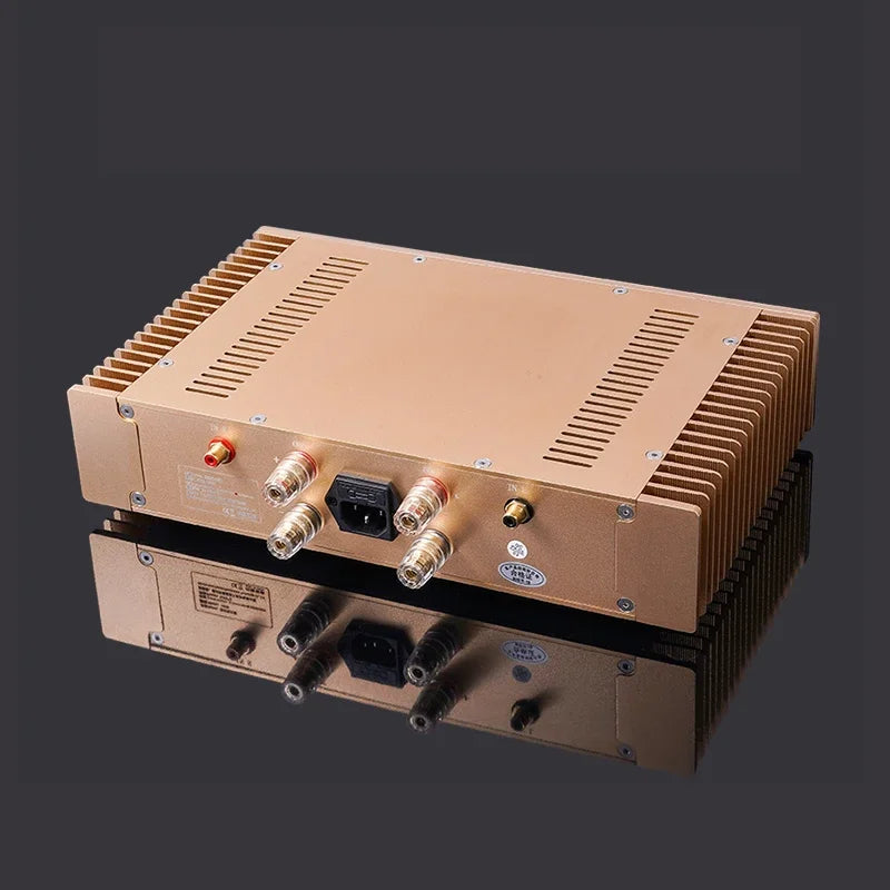 BRZHIFI Hood 1969 10W*2 Gold Seal Small Class A HIFI Power Amplifier Complete Machine Pure Class A Fever Grade
