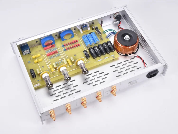 BRZHIFI Replica McIntosh MC22 Preamplifier Classic Fever Tube Preamplifier with High and Low Tone Adjustment