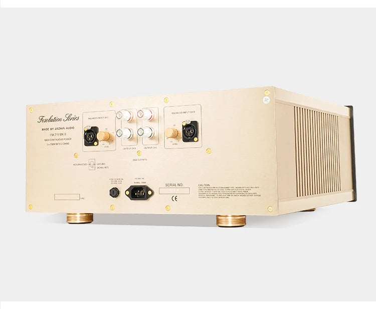 BRZHIFI 1:1 1:1 Replica FM711MK2 Pure Post-stage Circuit 250W Balanced Hifi Fever Amplifier