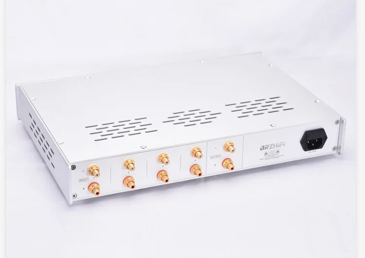 BRZHIFI Replica McIntosh MC22 Preamplifier Classic Fever Tube Preamplifier with High and Low Tone Adjustment