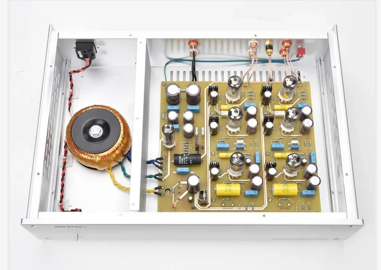 BRZHIFI Replica of The Famous German Instrument D.Klimo Crimea Tube MC+MM Phono Amplifier