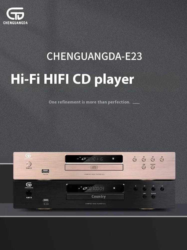 BRZHIFI CD Player Home Professional Disc Player Lossless HIFI Fever Grade Bluetooth Record