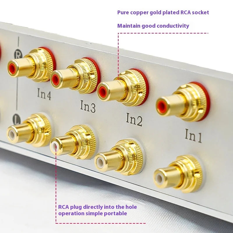 BRZHIFI Reproduces The Swiss GOLDMUND 27 Remote Control Preamplifier To Restore High-definition, Natural and Real Sound