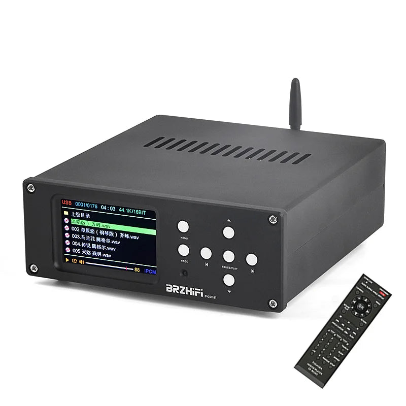 BRZHIFI DV20C Digital Turntable USB DSD Master Lossless Player Bluetooth 5.3 Dual-core ES9038 Decoding