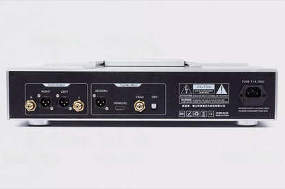 BRZHIFI CD100 Fever CD Player Top Push Cover Balanced Output Player Decoding Digital Output with Remote Control