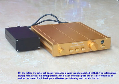 BRZHIFI Replica Swiss FM155 HIFI Fever Monitor Preamplifier