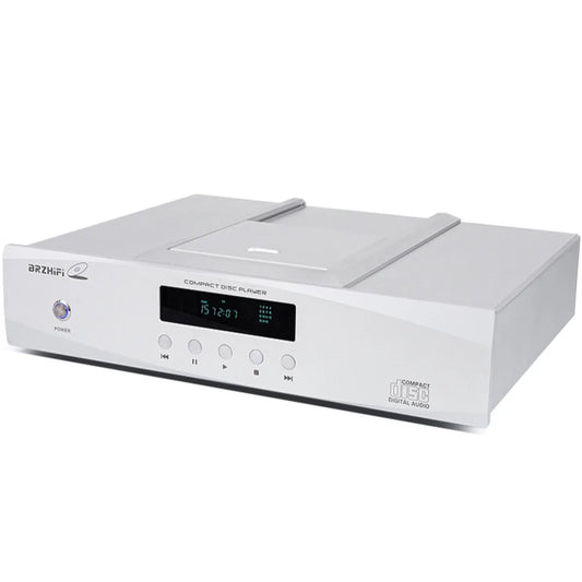 BRZHIFI CD100 Fever CD Player Top Push Cover Balanced Output Player Decoding Digital Output with Remote Control