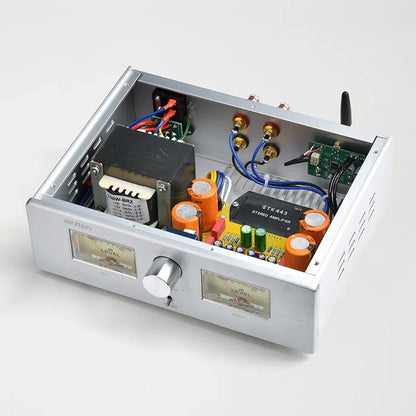 BRZHIFI Sanyo Thick Film STK443 Bluetooth 5.0 Retro HIFI Fever Dual Head Amplifier