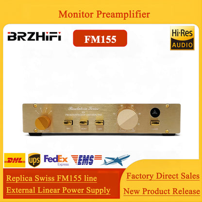 BRZHIFI Replica Swiss FM155 HIFI Fever Monitor Preamplifier