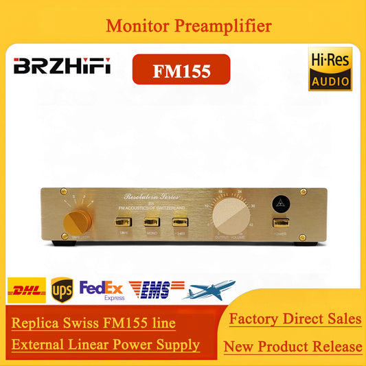 BRZHIFI Replica Swiss FM155 HIFI Fever Monitor Preamplifier