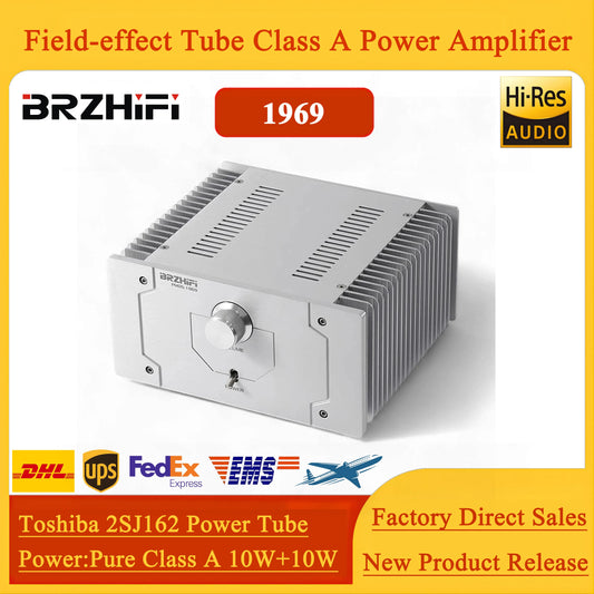 BRZHIFI Class A Amplifier Using Hood 1969 Field Effect Tube HIFI 1969-2020 Tube Amplifier Sound Quality